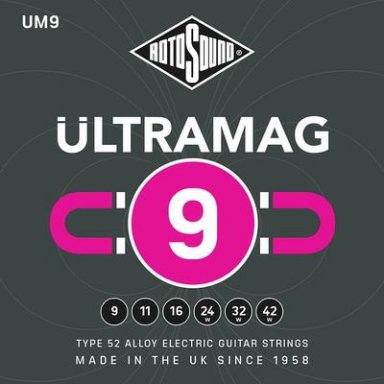 Rotosound UM9 Ultramag str set type 52 alloy wound el 09