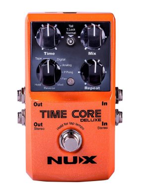 NUX TIMECDLX Core Series delay/looper pedal TIME CORE DELUXE