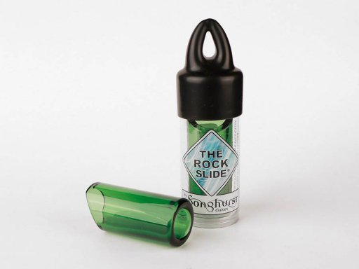 The Rock Slide GRS-MC/GNmoulded glass slide size M (inside 19.5 - length 60.0mm) - green edition