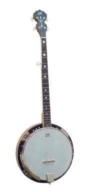 SX BJ5/24G-VS 5-snarige folkbanjo