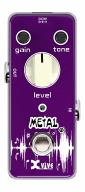 Xvive V3-METAL mini pedal metal distortion