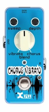 Xvive V8 CHOR-VIB mini pedal chorus vibrato