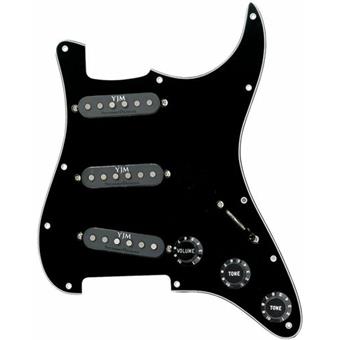 Seymour Duncan YJM Prewired Pickguard Sert Blk