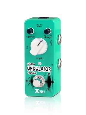 Xvive V16-UNDULAT mini pedal Undulator stereo tremolo