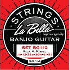 La Bella La Bella L-BG110-BE Folk string set for 6-string banjo