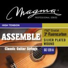 Magma GC120A snaren voor klassieke gitaar, assemble: nylon crystal, fluorocarbon, silver pl