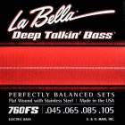 La Bella La Bella  L-760FS Deep Talkin' Bass snarenset elektrische bas