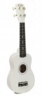 Korala Korala UKS-15-WH soprano ukulele with guitar machine heads