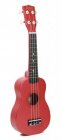 Korala Korala UKS-15-RD soprano ukulele with guitar machine heads