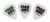 Pickboy Pickboy GPSGWR100/S PolyAcetal picks classic '70s logo 12-pack