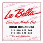 La Bella L-IBZ508 World Folk Ierse bouzouki (octaaf mandoline) snarenset