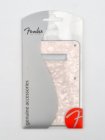 Fender Genuine Replacement Part Stratocaster® rugplaat, 4 ply, wit moto