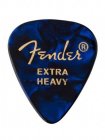 7215 Fender 1980351602 351 shape premium picks blue moto 12 pack extra heavy