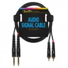 Boston AC-273-150 audio kabel zwart 1,50m