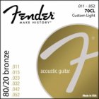 Fender Fender F-70CL 80/20 Bronze snarenset akoestisch