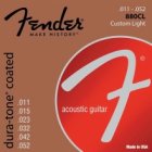 Fender Fender F-880CL Dura-Tone Coated 80/20 snarenset akoestisch