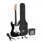 SX SE1SK-BK El gitaar pakket met versterker