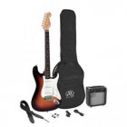 SX SX SE1SK-3TS El gitaar pakket met versterker