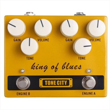 TONE CITY King of Blues Gitaar Overdrive Effectpedaal